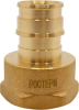 Соединитель РОСТерм 25x3/4"В латунь, лайт Q&E PE-x L25COUP34INT