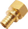 Соединитель РОСТерм 20x3/4"В латунь PE-x 20COUP34INT