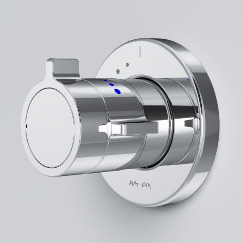 Смеситель встраиваемый Am.Pm X-Joy F85A65600 с термостатом, 1 потребитель, хром