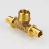 Тройник надвижной Valtec 25(3,5)х3/4"х25(3,5)Н VTm.433.G.250525