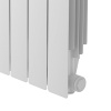 Алюминиевый радиатор Royal Thermo REVOLUTION A 500 - 8 секций, боковое, белый