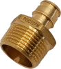 Соединитель РОСТерм 16x3/4"Н латунь, лайт Q&E PE-x L16COUP34EXT