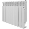 Алюминиевый радиатор Royal Thermo REVOLUTION A 500 - 10 секций, боковое, белый