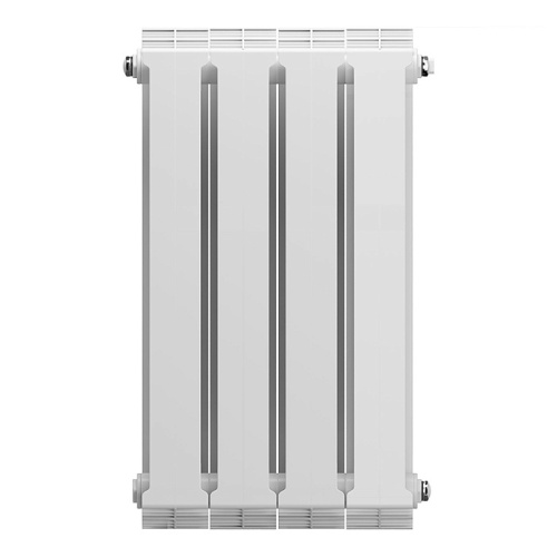 Биметаллический радиатор Royal Thermo PianoForte 500 - 4 секции, боковое, белый Bianco Traffico
