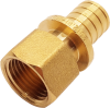 Соединитель РОСТерм 20x1/2"В латунь PE-x 20COUP12INT