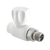 Кран шаровой Valtec 20х1/2"Н со сгоном прямой полипропилен VTp.717.0.02004