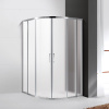 Душевой уголок 100x100 Cezares MOLVENO-R-22-80+20-P-Cr