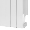 Алюминиевый радиатор Royal Thermo MONOBLOCK A 500 - 8 секций, боковое, белый