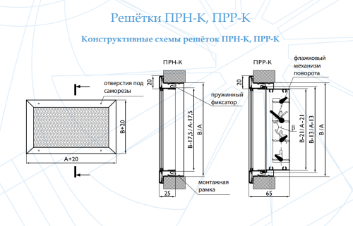Перфорированная решетка ПРН-К 600*200