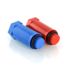 Комплект пробок Valtec 1/2"Н (красная + синяя) полипропилен VTp.792.M.04