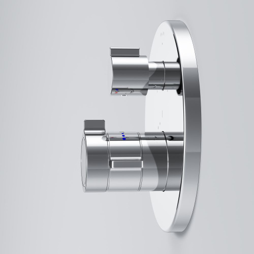 Смеситель встраиваемый Am.Pm X-Joy F85A95600 с термостатом, 3 потребителя, хром
