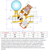 Редуктор давления Valtec с фильтром и манометром, от 2 до 5 бар 1/2" VT.082.N.04