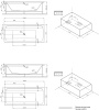 Каркас для ванны AM.MP Inspire 2.0 W52A-170-075W-R
