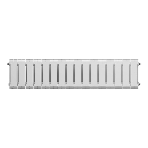Биметаллический радиатор Royal Thermo PianoForte 200 - 16 секций, боковое, белый Bianco Traffico