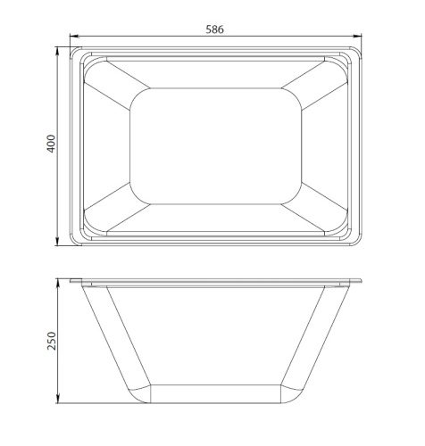 Контейнер AM.MP Gem W90A-070-070W-C