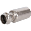 Муфта переходная однораструбная НПр 35x22 пресс, нержавеющая сталь Rommer