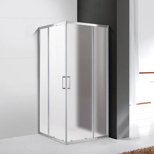 Душевой уголок 90x90 Cezares MOLVENO-A-2-90-P-Cr