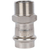 Соединитель ВПр-НР 22x3/4" пресс, нержавеющая сталь Rommer