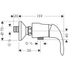 Смеситель Hansgrohe Focus E 31760000 для душа