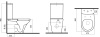 Унитаз-компакт Am.Pm Inspire C508607WH белый