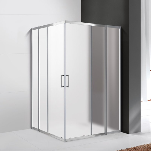 Душевой уголок 130x130 Cezares MOLVENO-A-22-100+30-P-Cr