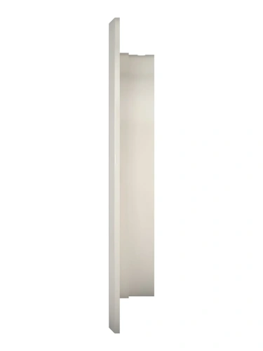 12РКН Ivory, Решетка наружная вентиляционная круглая D161 с фланцем D125, ASA