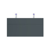 База под раковину подвесная AM.PM Inspire 2.0 графит матовый M50AFHX1203GM