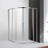 Душевой уголок 100x100 Cezares MOLVENO-R-22-80+20-P-Cr
