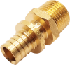 Соединитель РОСТерм 16x1/2"Н латунь PE-x 16COUP12EXT