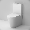 Унитаз-компакт Am.Pm Func C8F8600SC белый, FlashClean безободковый с сиденьем микролифт