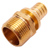 Соединитель РОСТерм 20x3/4"Н латунь PE-x 20COUP34EXT
