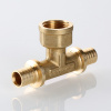 Тройник надвижной Valtec 20(2,8)х1/2"х20(2,8) VTm.432.BG.200420