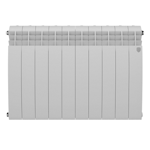 Биметаллический радиатор Royal Thermo BILINER B 500 - 10 секций, боковое, белый Bianco Traffico