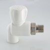 Кран шаровой Valtec 25х3/4"Н со сгоном угловой полипропилен VTp.718.0.02505