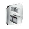 Смеситель для душа Hansgrohe PuraVida 15775000 Хром, скрытого монтажа, неполный комплект, термостатический