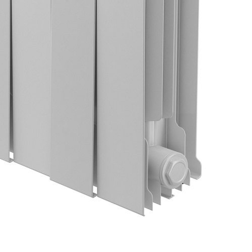 Биметаллический радиатор Royal Thermo PianoForte 200 - 12 секции, боковое, белый Bianco Traffico