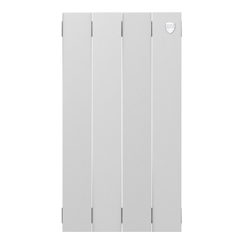 Биметаллический радиатор Royal Thermo PianoForte 500 - 4 секции, боковое, белый Bianco Traffico