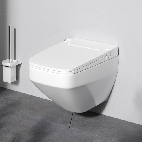 Подвесной унитаз-биде Am.Pm Inspire V2.0 CCC50A1700SC белый, электро-крышка биде, 3 режима