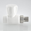 Кран шаровой Valtec 20х1/2"Н со сгоном прямой полипропилен VTp.717.0.02004