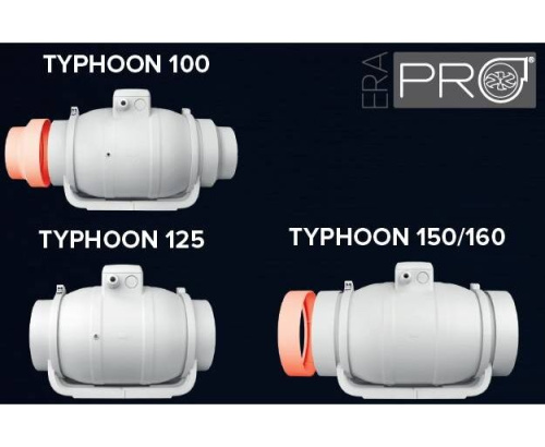 Вентилятор канальный ЭРА TYPHOON 150 2SP