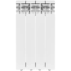 Биметаллический радиатор Rommer Profi Bm 500 - 4 секции, боковое, белый RAL9016