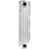 Алюминиевый радиатор STOUT GAMMA 350 - 6 секций, боковое, белый RAL 9010