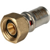 Соединитель с накидной гайкой пресс 16x1/2"В Stout металлопластик SFP-0016-001216