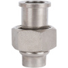 Соединитель с накидной гайкой 15x3/4" пресс, нержавеющая сталь Rommer