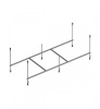 Каркас для ванны AM.MP Gem W90A-170-075W-R