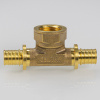Тройник надвижной Valtec 25(3,5)х3/4"х25(3,5)В VTm.432.G.250525