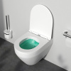 Подвесной унитаз Am.Pm Spirit V2.0 C701700SC белый, FlashClean безободковый с сиденьем микролифт