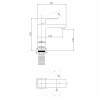 Смеситель для раковины ABBER Daheim AF8210W белый матовый