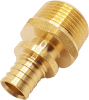 Соединитель РОСТерм 16x3/4"Н латунь PE-x 16COUP34EXT