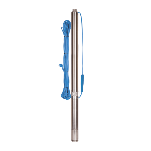 Насос скважинный AQUARIO ASP1E-100-75 со встроенным конденсатором 3200